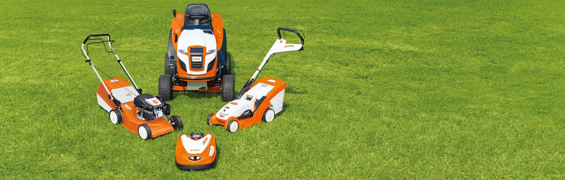 Volle STIHL Power für Ihren Rasen